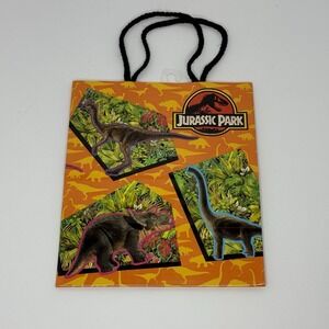 VTG 1992 Jurassic Park Gift Bag 9" x 7.75" x 4.75" Cleo Brand New NOS